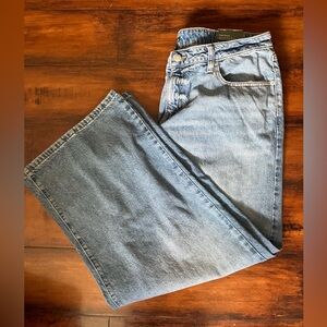 Wild Fable Low-Rise Baggy  Jeans Rigid Denmi